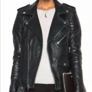 Like New Real Leather Moro Jacket
